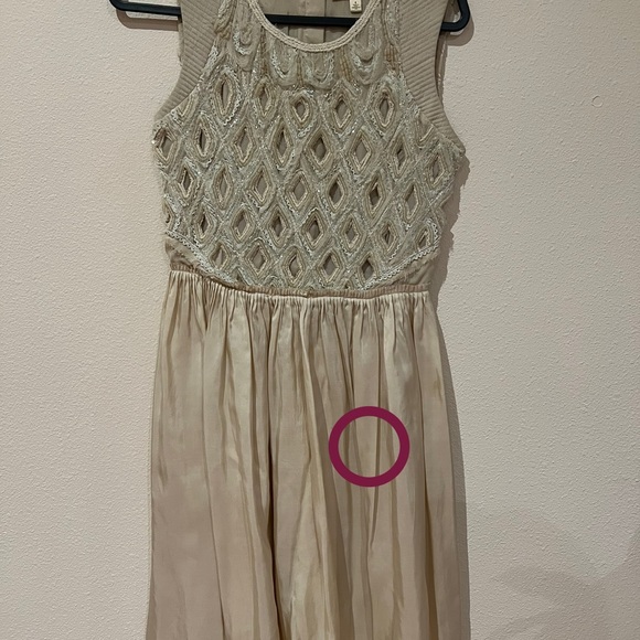 Anthropologie beaded silk dress - Picture 6 of 8